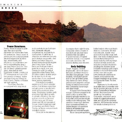 1988 Jeep Comanche Brochure 08-09