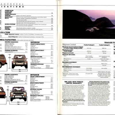 1988 Jeep Wagoneers Brochure 22-23