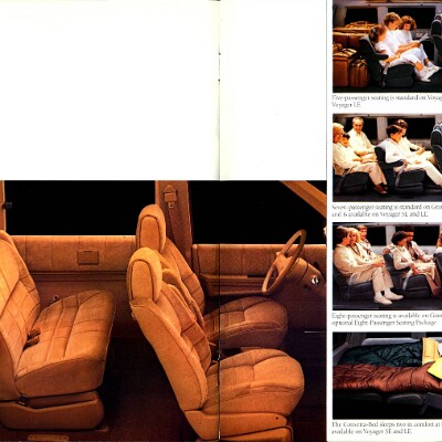 1988 Plymouth Voyager Brochure 12-13
