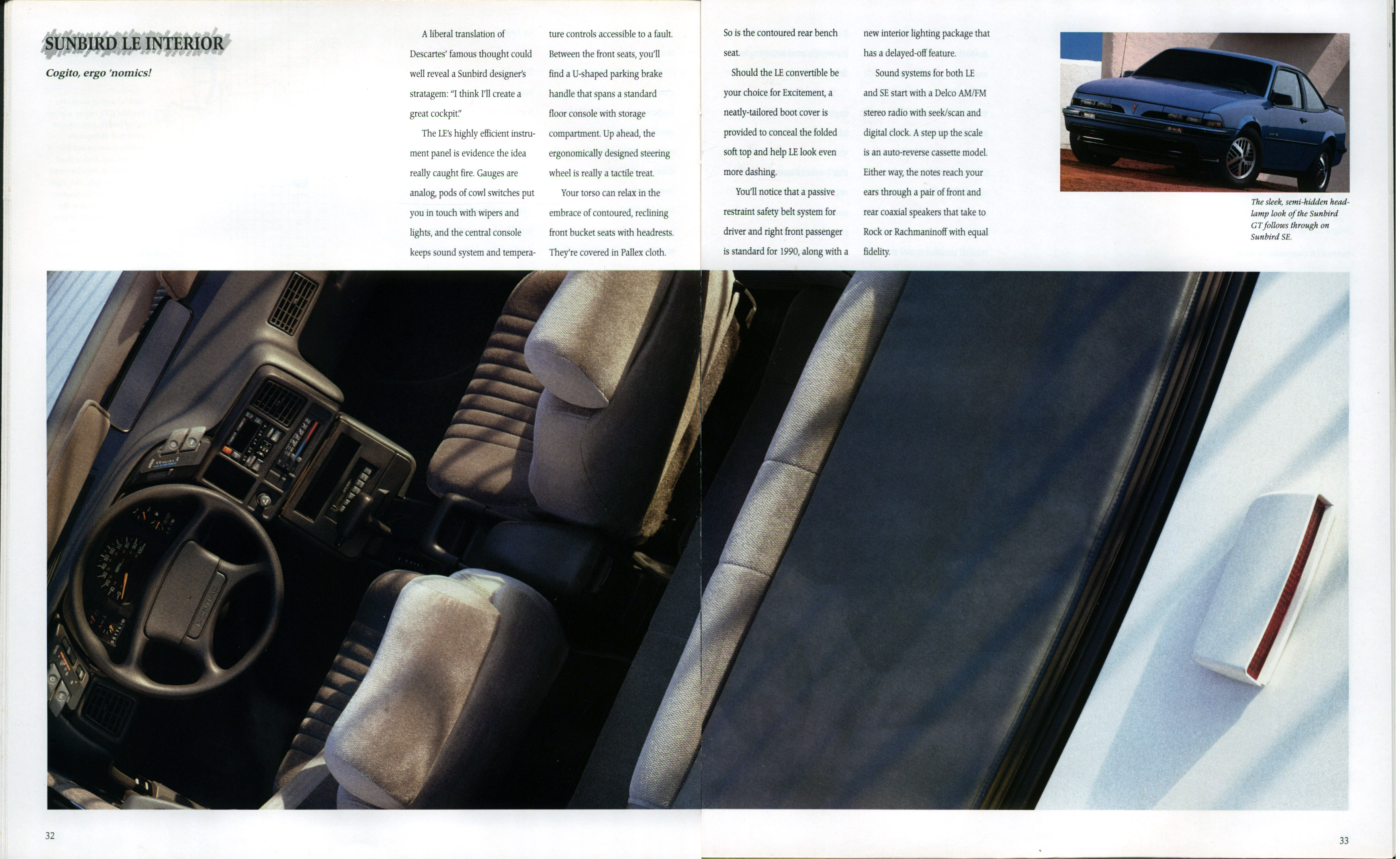 1990 Pontiac Full Line Prestige Brochure 32-33