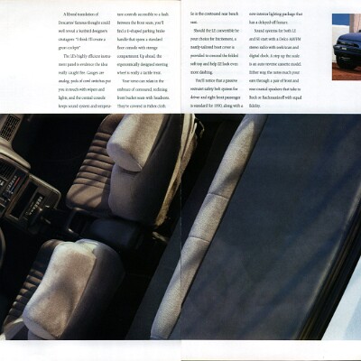 1990 Pontiac Full Line Prestige Brochure 32-33