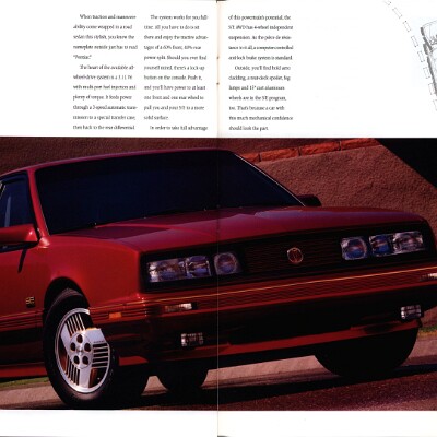 1990 Pontiac Full Line Prestige Brochure 62-63