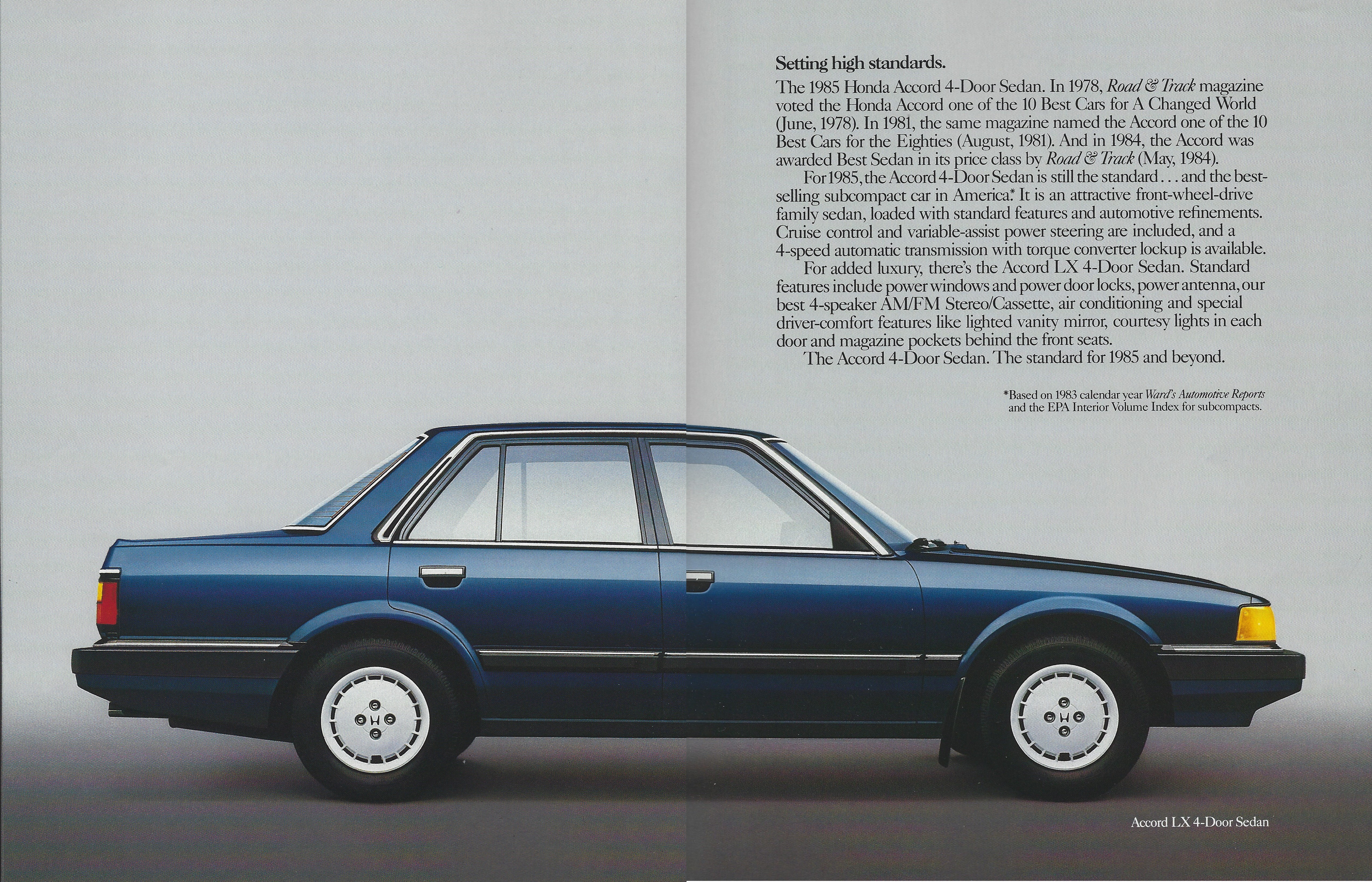 1985 Honda Accord 9