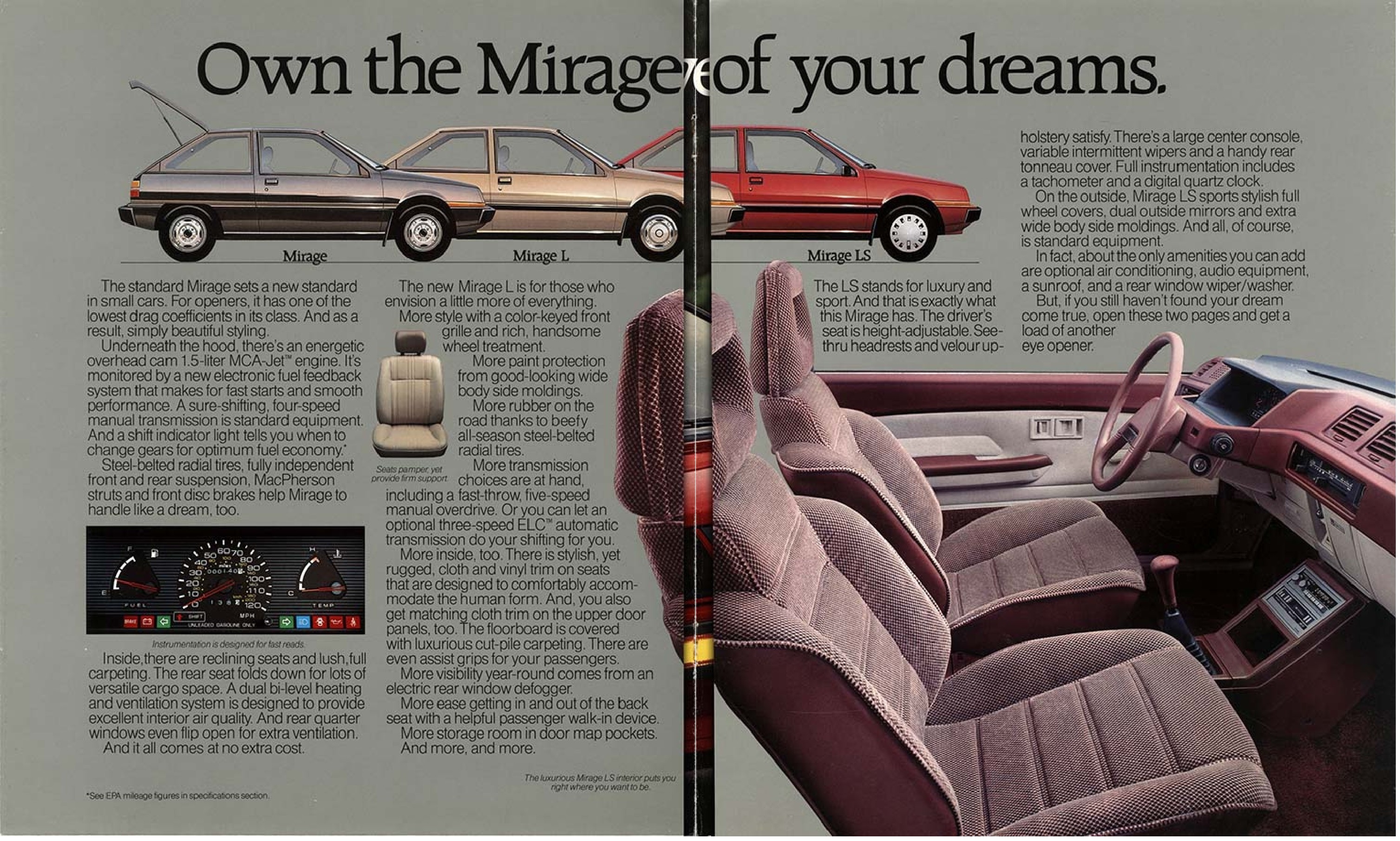 1985 Mitsubbishi Mirage 06-07