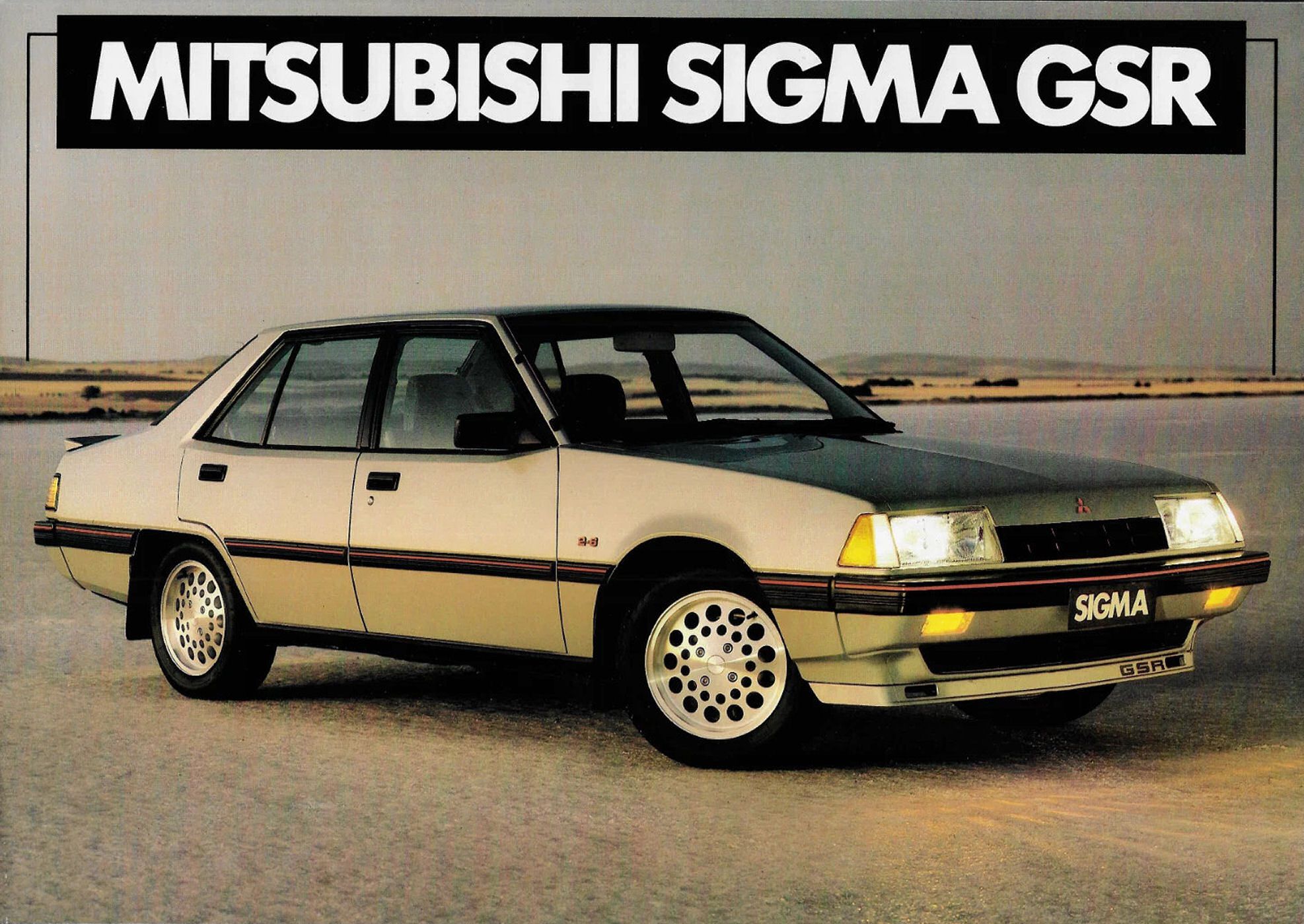 1984 Mitsubishi Sigma GSR (Aus)_Page_1