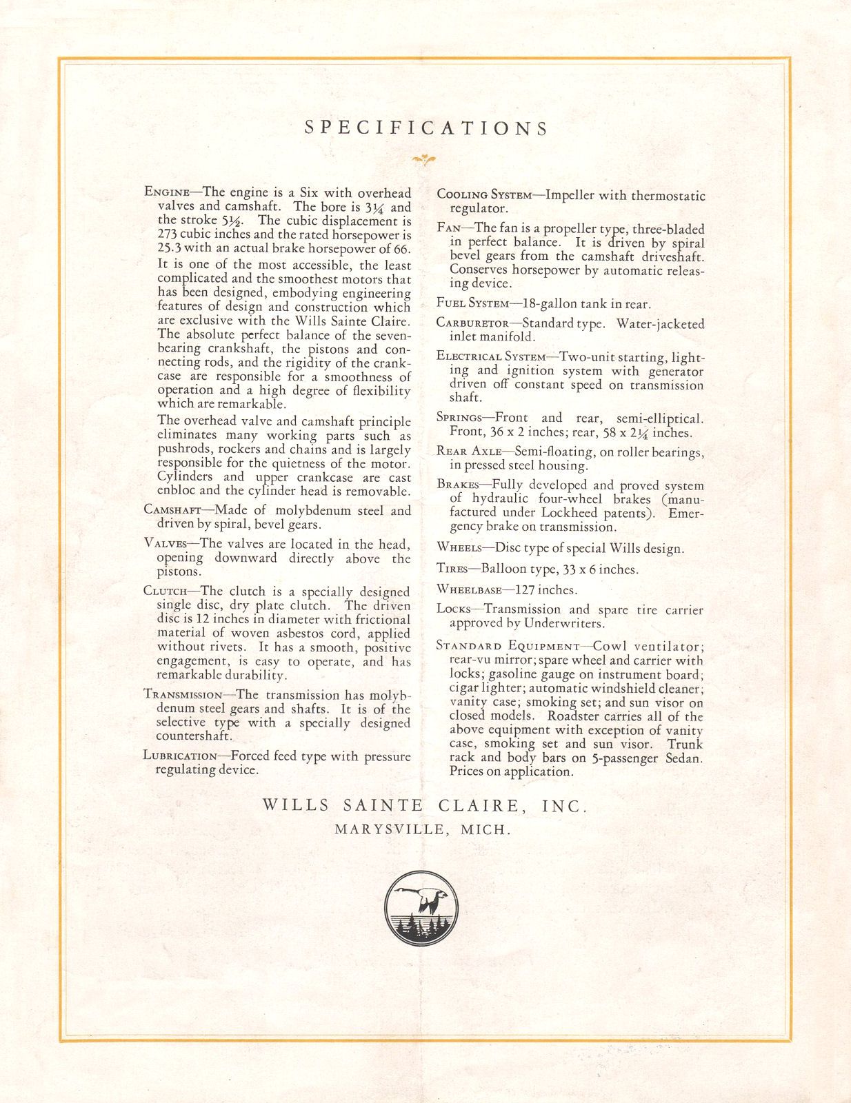 1926 Wills Sainte Claire Six_Page_6