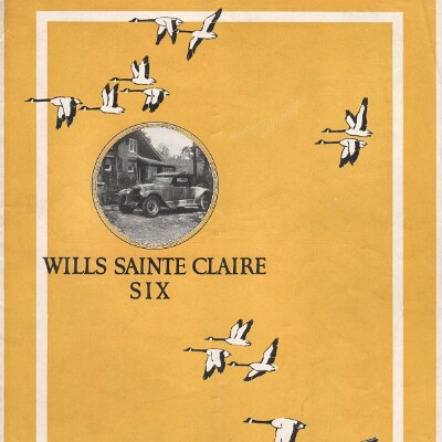 1926 Wills Sainte Claire Six
