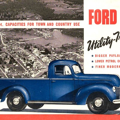 1940 Ford V8 Utility Trucks - Australia