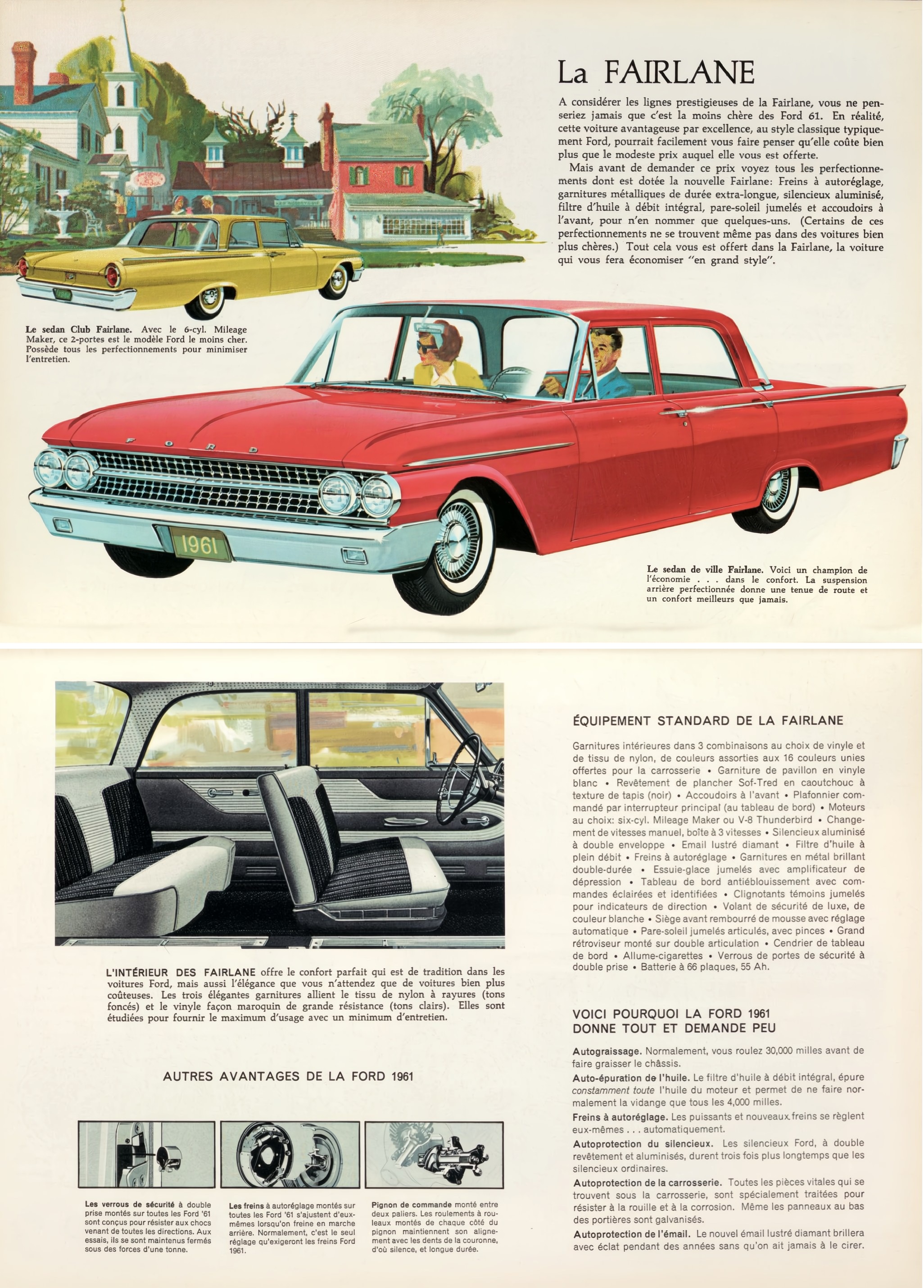 1961 Ford Brochure (Cdn-Fr) 10-11