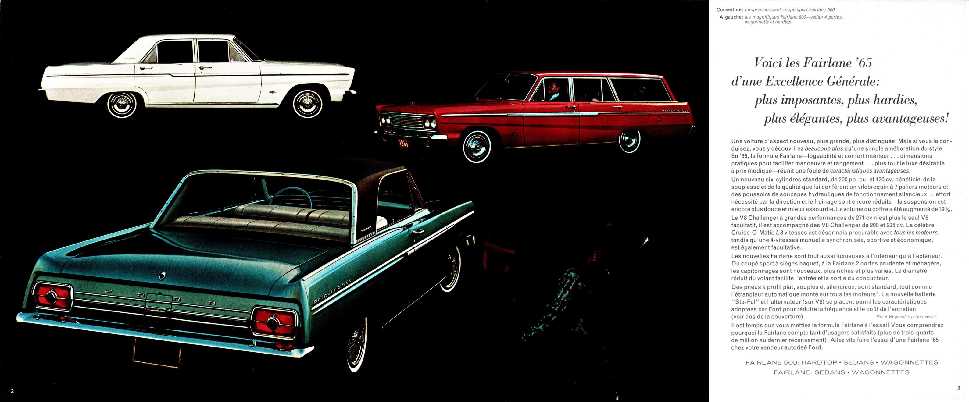1965 Ford Fairlane Brochure (Cdn-Fr) 02-03