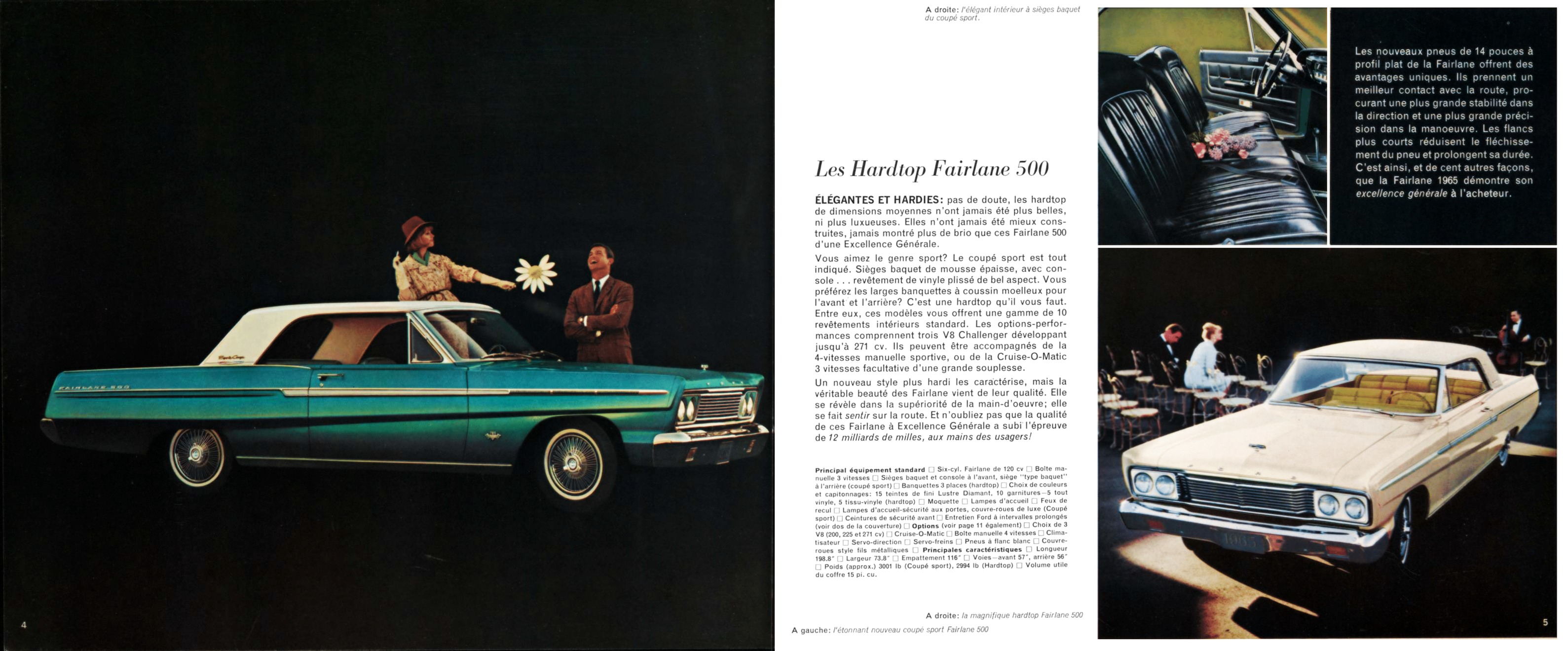 1965 Ford Fairlane Brochure (Cdn-Fr) 04-05