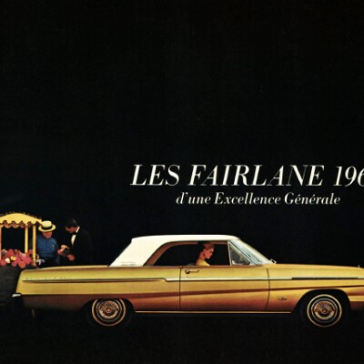 1965 Ford Fairlane Brochure - Canada French