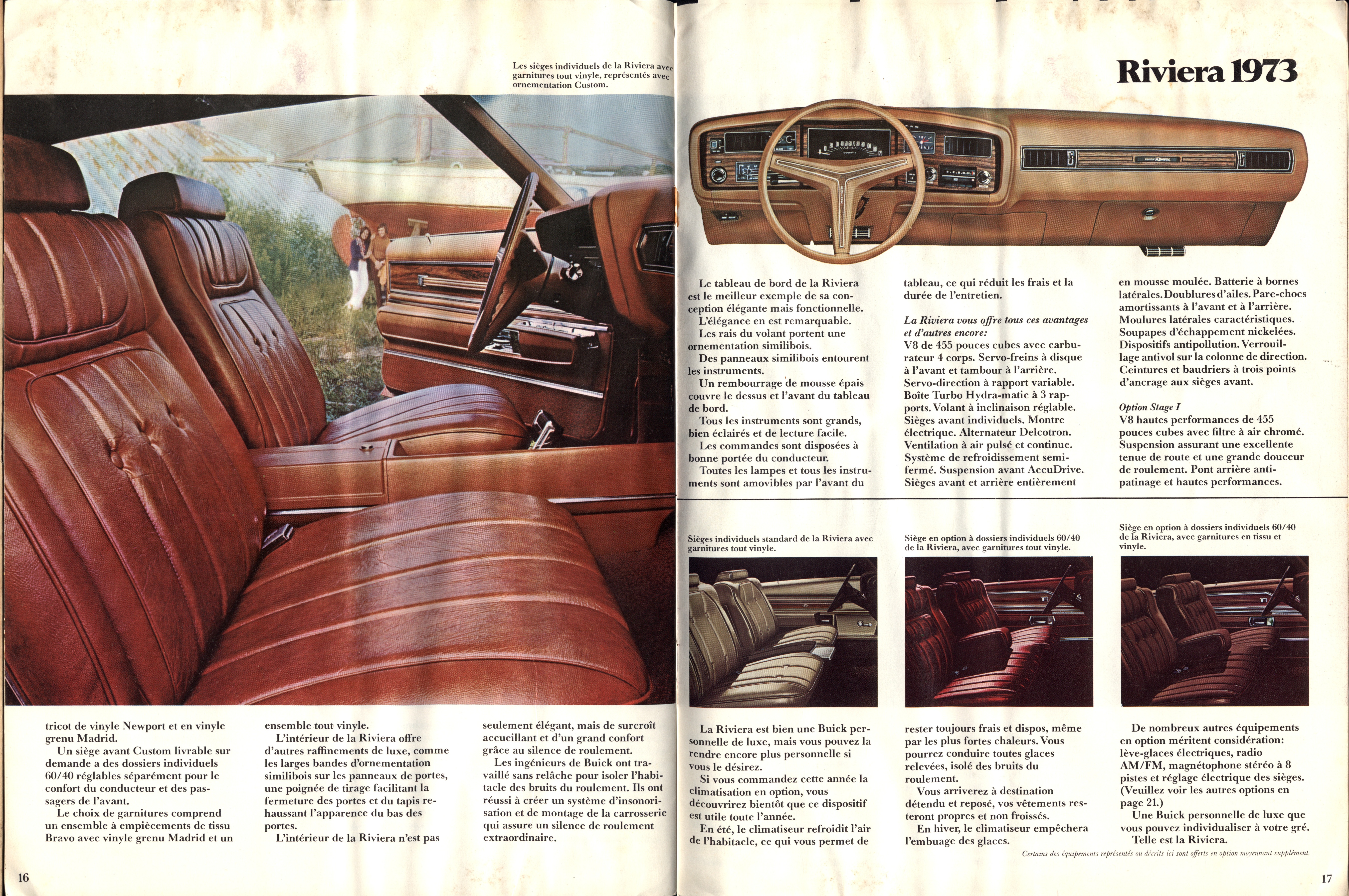 1973 Buick Full Size Brochure (Cdn-Fr) 16-17