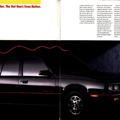 1986 Chevrolet Cavalier Brochure 02-03