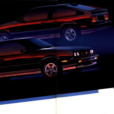 1986 Chevrolet Cavalier Brochure 10-11