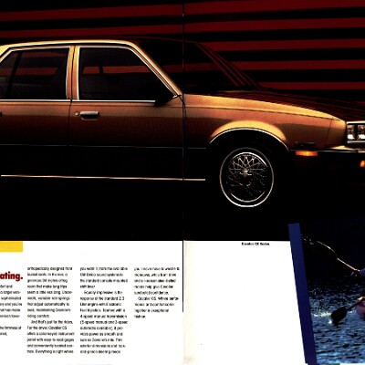 1986 Chevrolet Cavalier Brochure 14-15