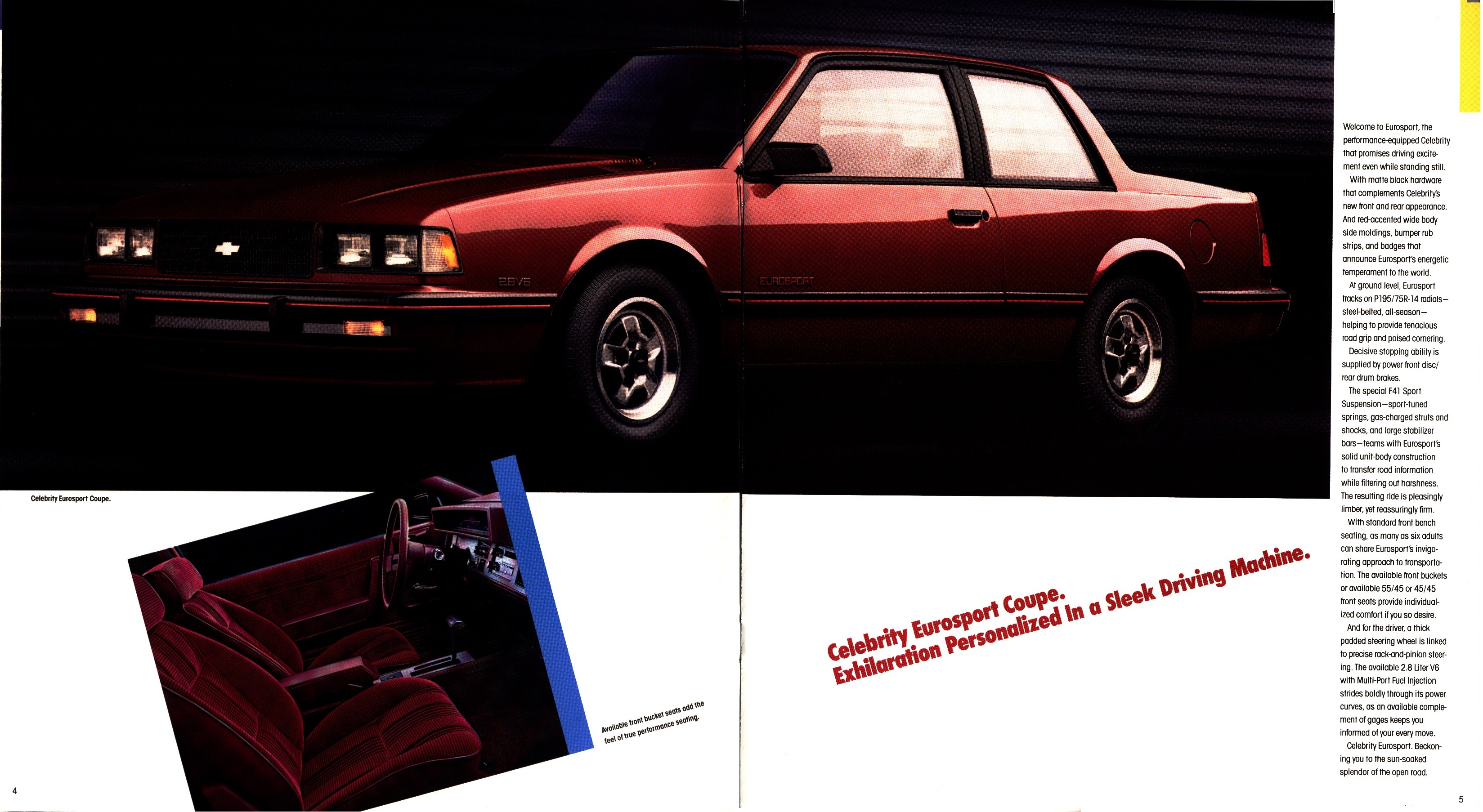 1986 Chevrolet Celebrity Brochure 04-05