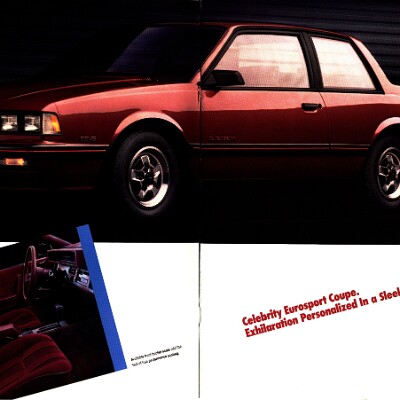 1986 Chevrolet Celebrity Brochure 04-05