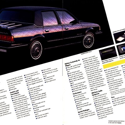 1986 Chevrolet Celebrity Brochure 16-17