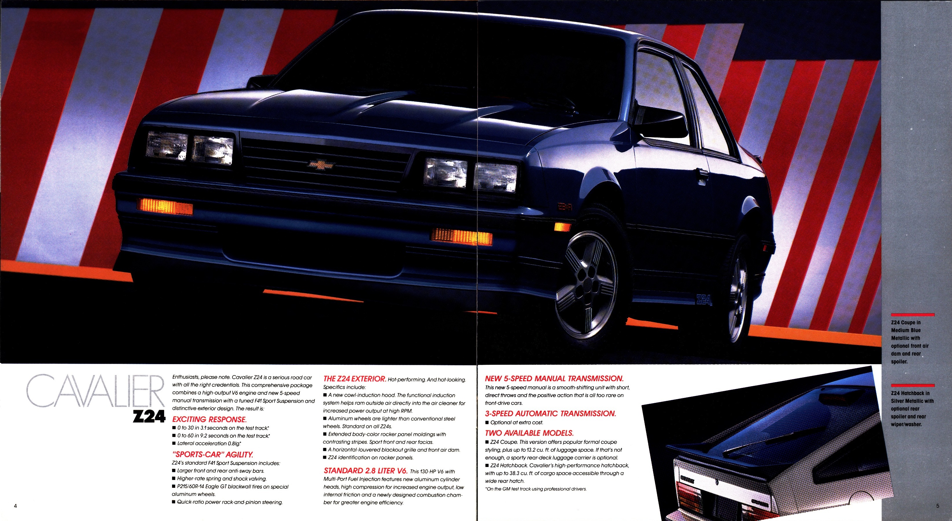 1987 Chevrolet Cavalier Brochure 04-05
