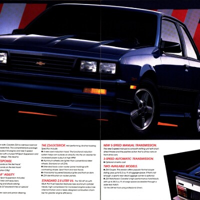1987 Chevrolet Cavalier Brochure 04-05