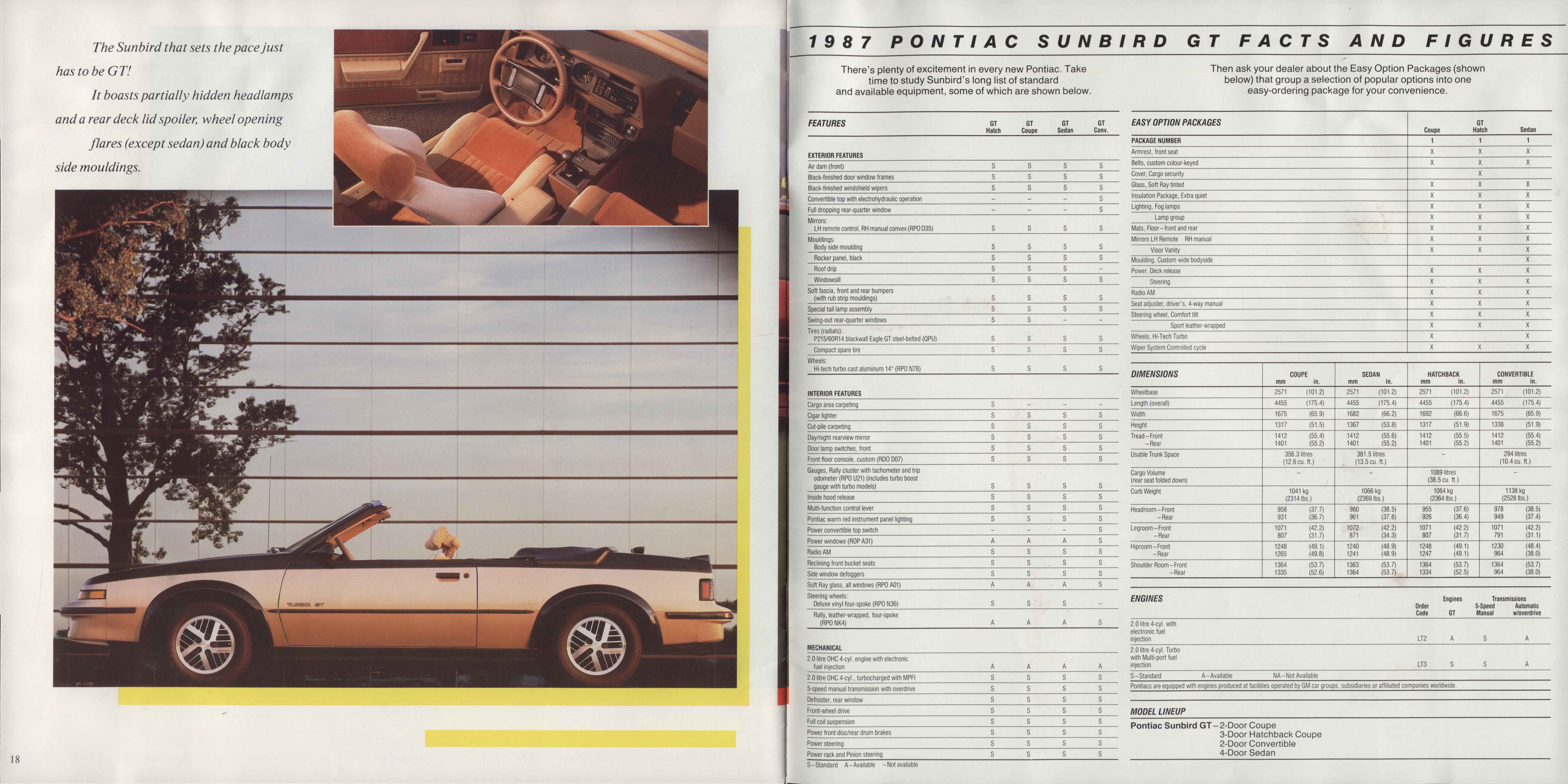 1987 Pontiac Performance Cars Brochure (Cdn) 18-19