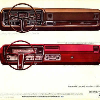 1968 buick full Line Brochure Canada 36