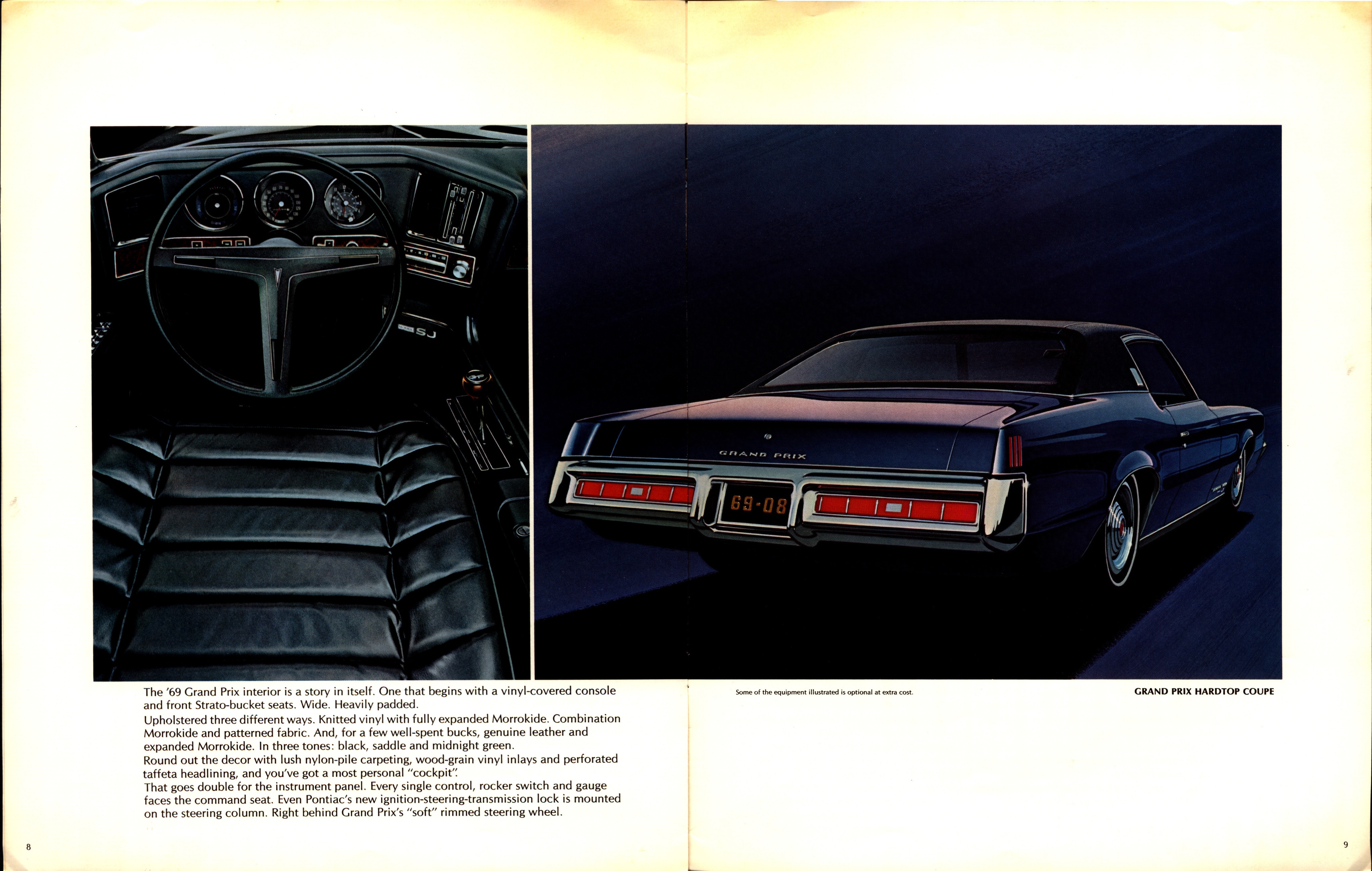 1969 Pontiac Grand Prix Brochure Canada 08-09