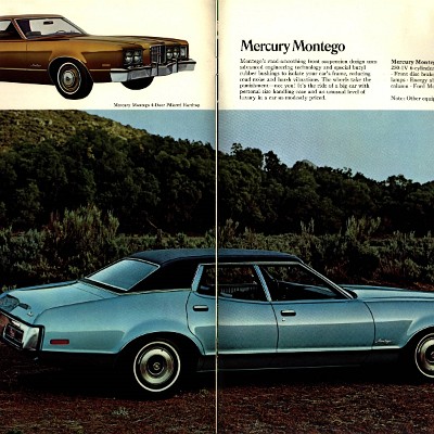 1973 Mercury Montego Brochure Canada 10-11