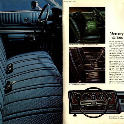 1973 Mercury Montego Brochure Canada 14-15