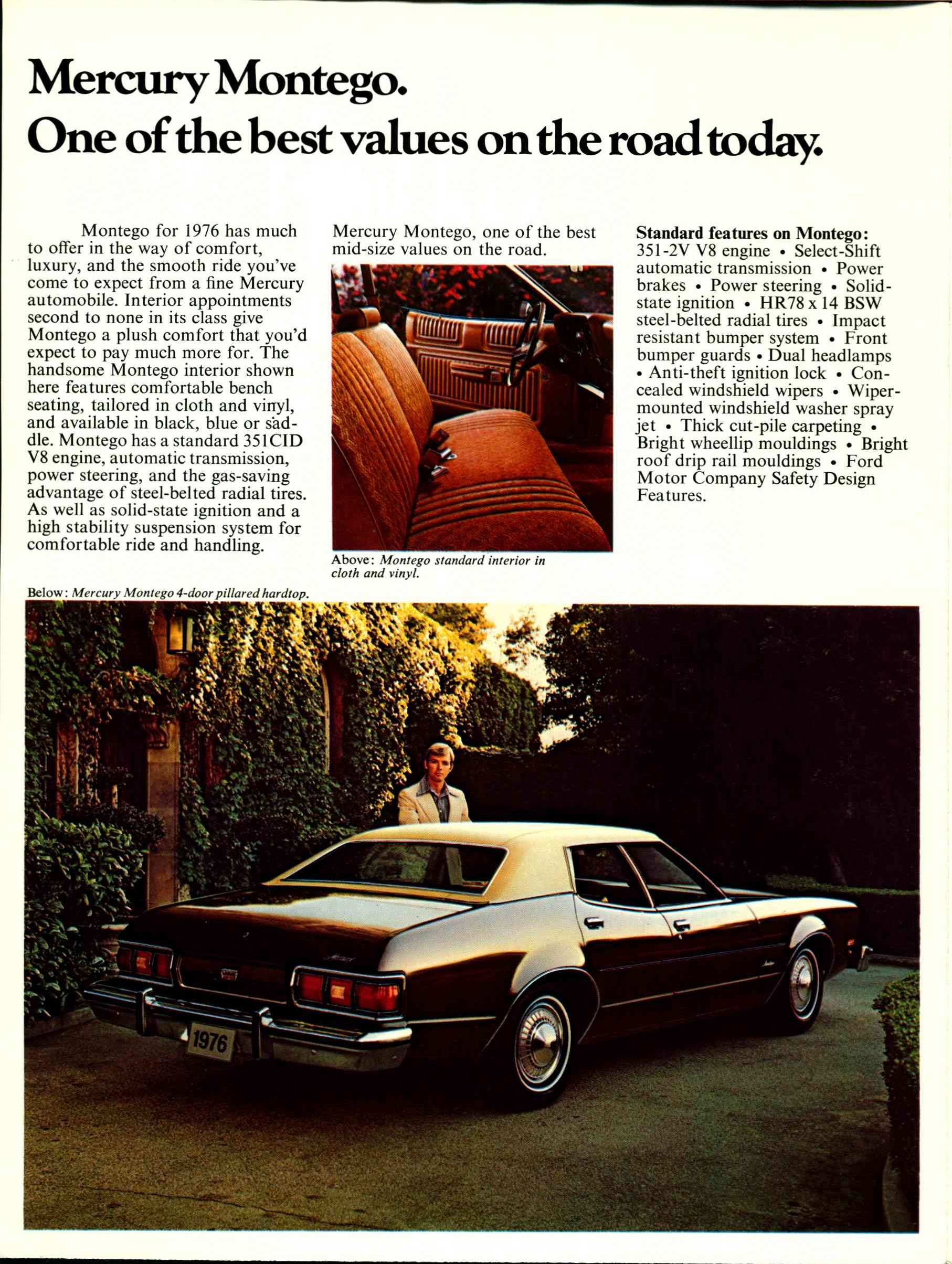 1976 Mercury Montego Foldout Canada 05