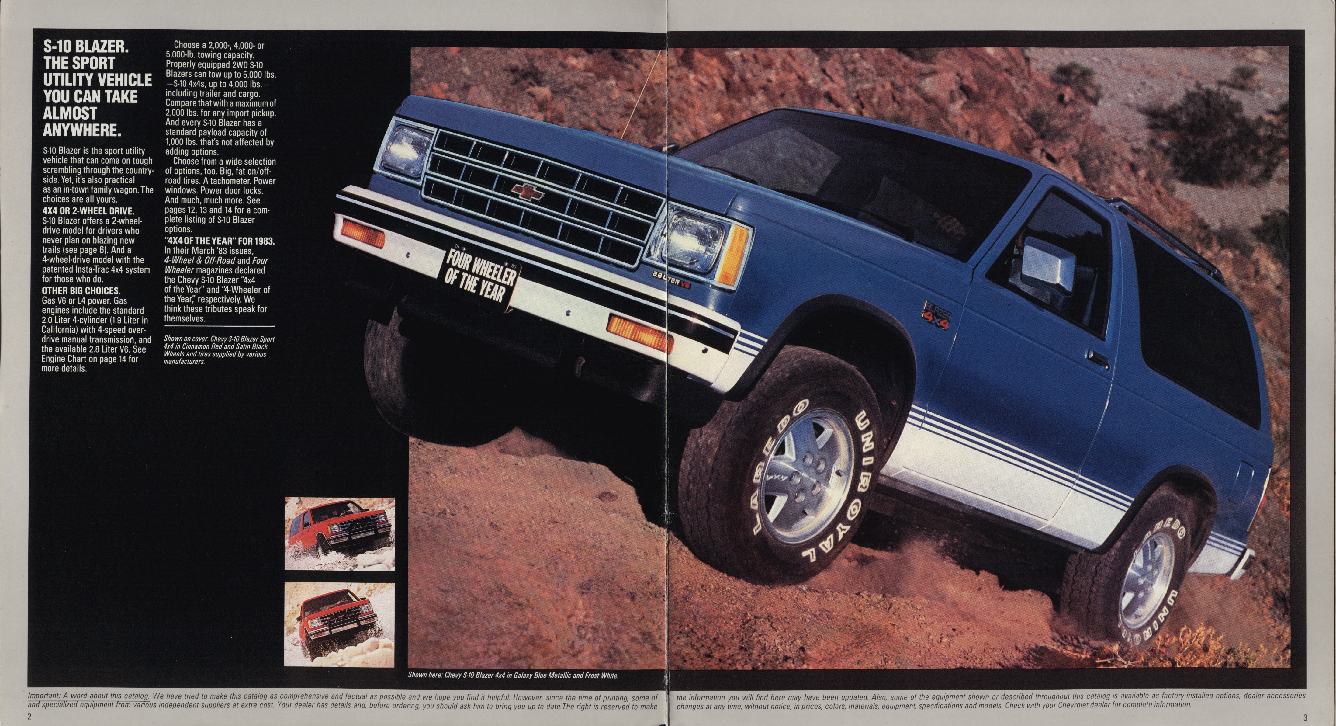 1984 Chevrolet S-10 Blazer Brochure 02-03