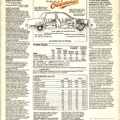 1984 Oldsmobile Omega Brochure Canada 08