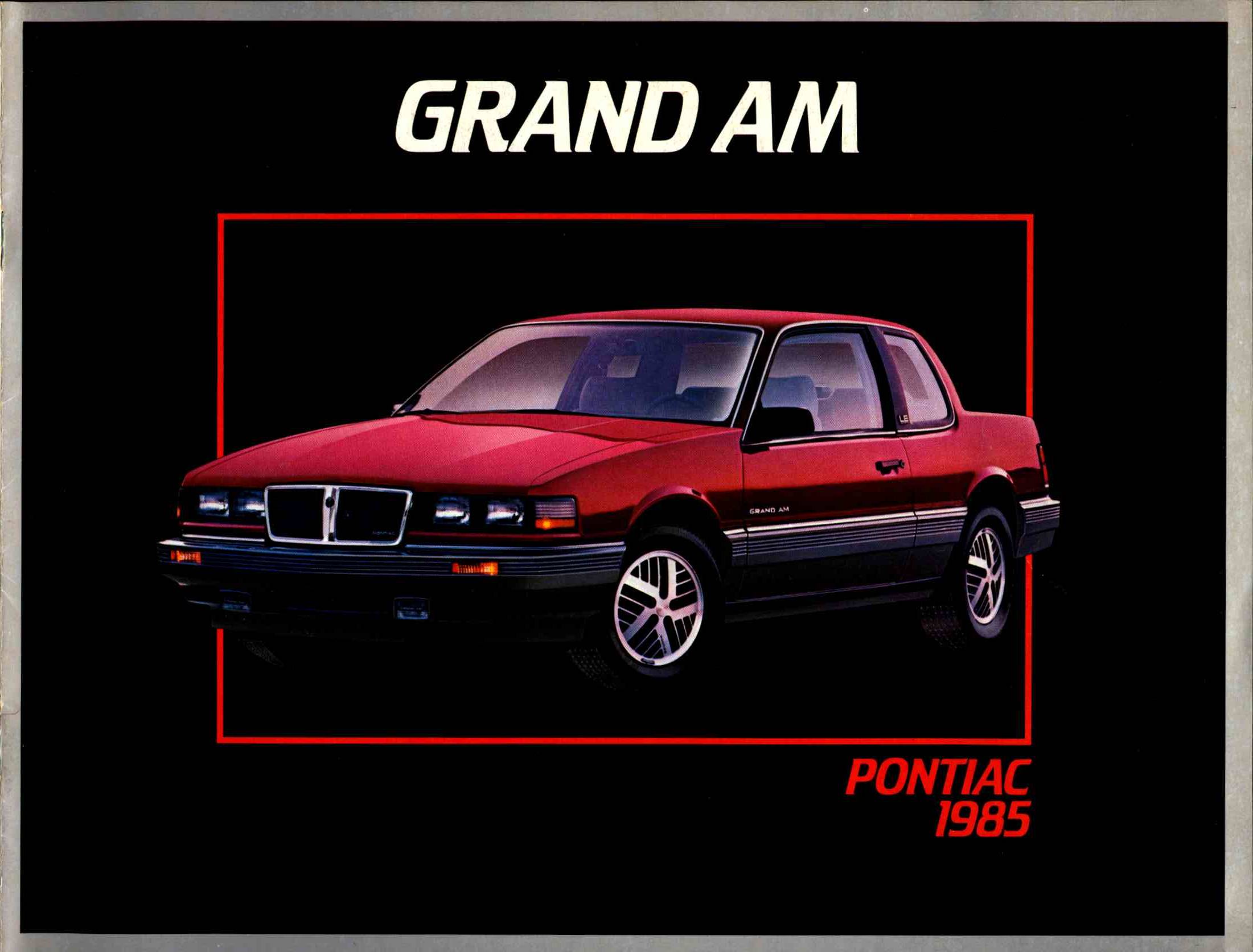 1985 Pontiac Grand Am Brochure Canada 01