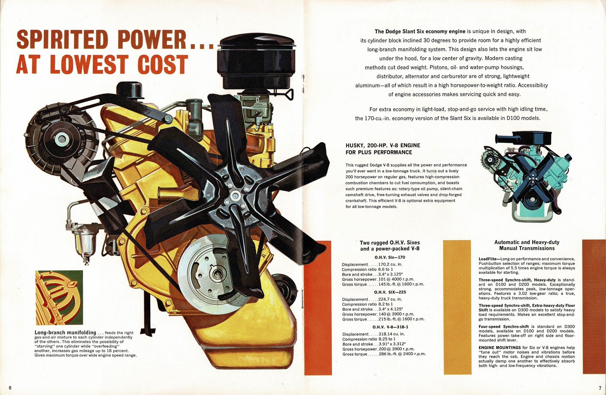 1962 Dodge D-Series Trucks Brochure 06-07