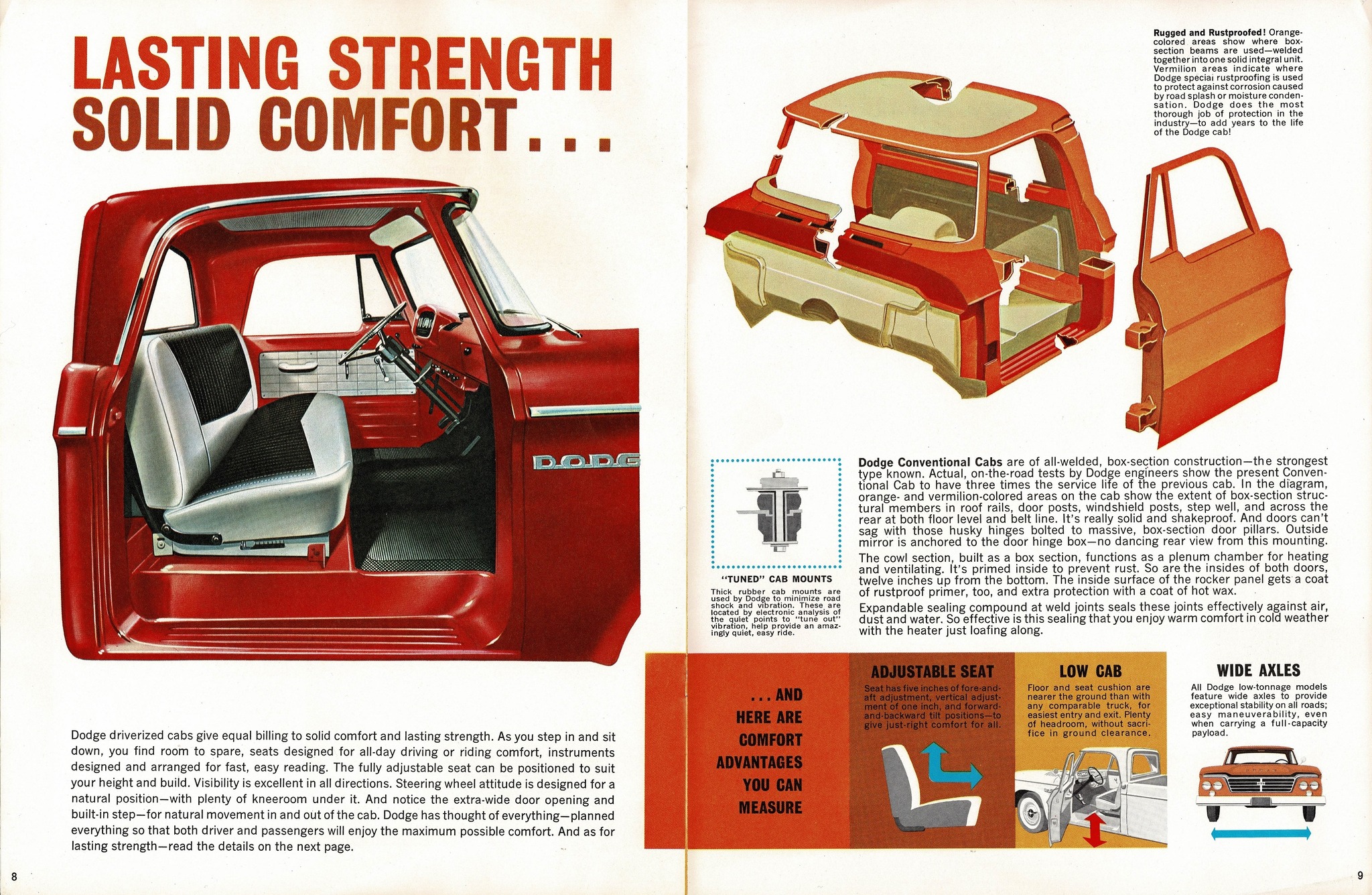 1962 Dodge D-Series Trucks Brochure 08-09