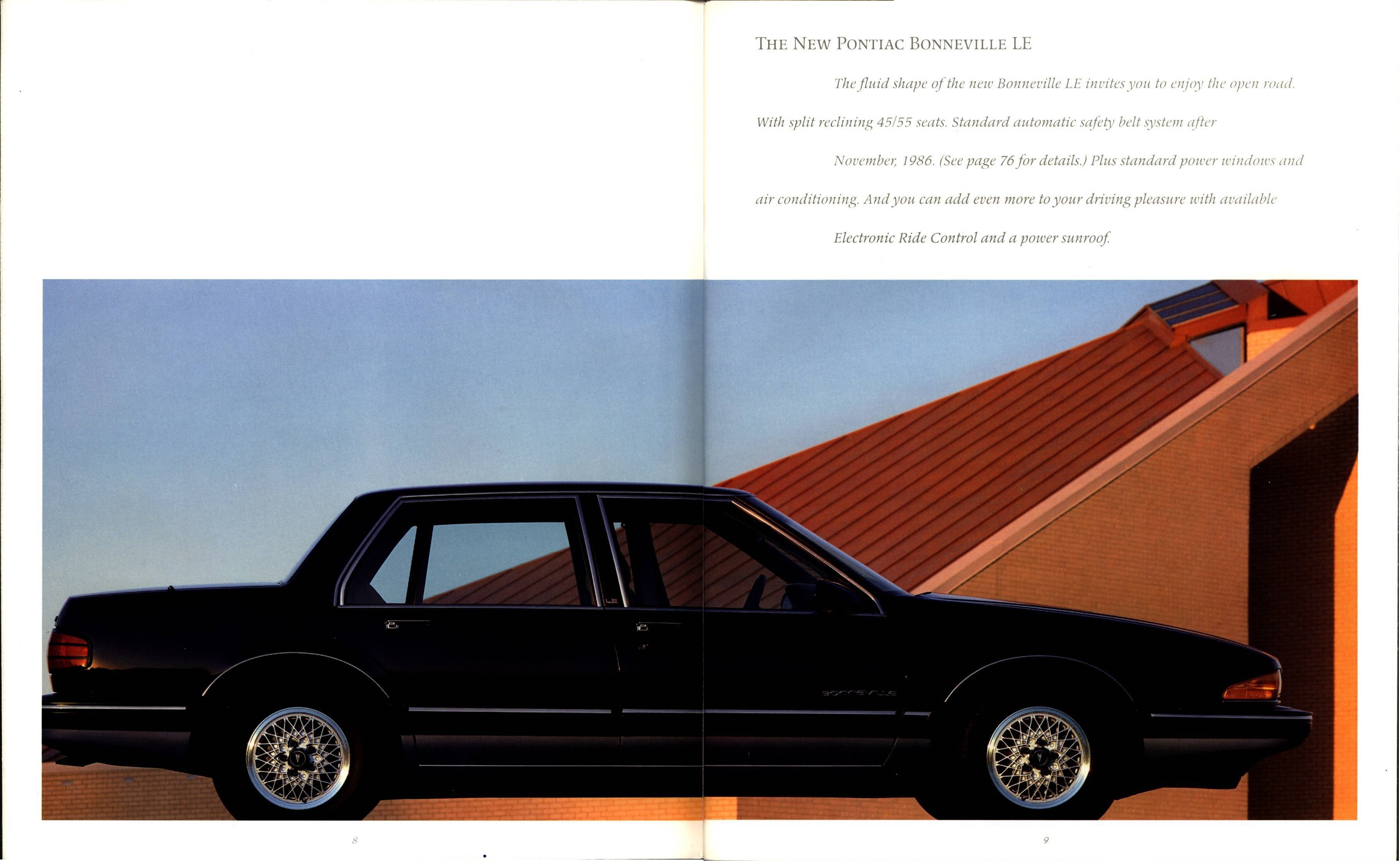 1987 Pontiac Full Line Prestige Brochure 08-09
