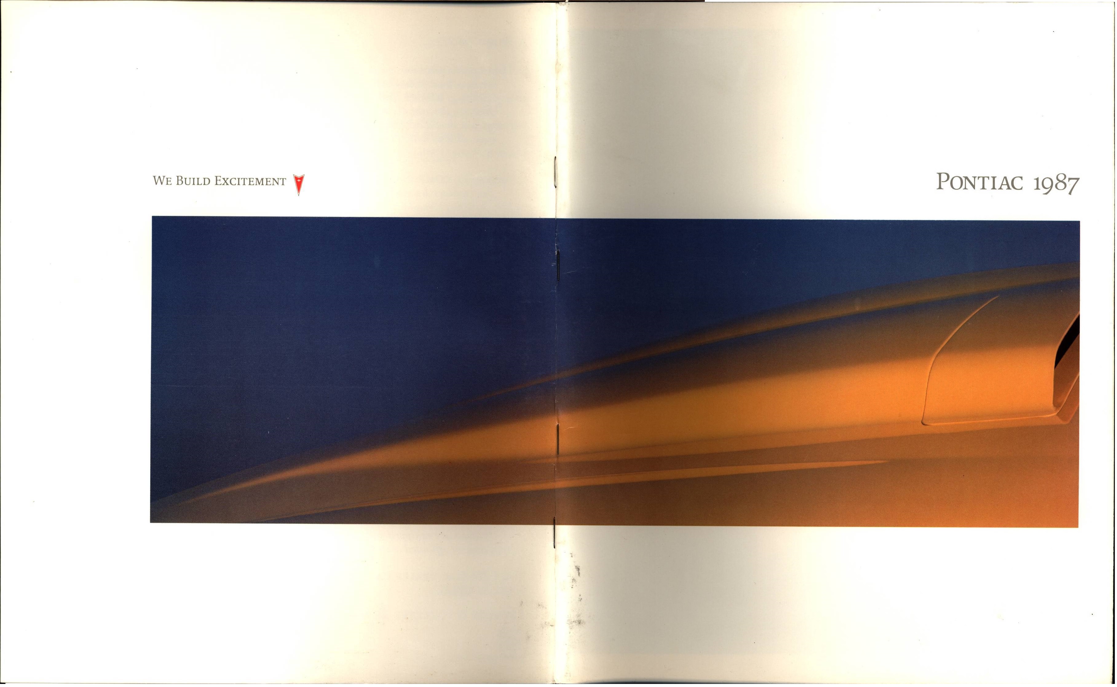 1987 Pontiac Full Line Prestige Brochure 78-00