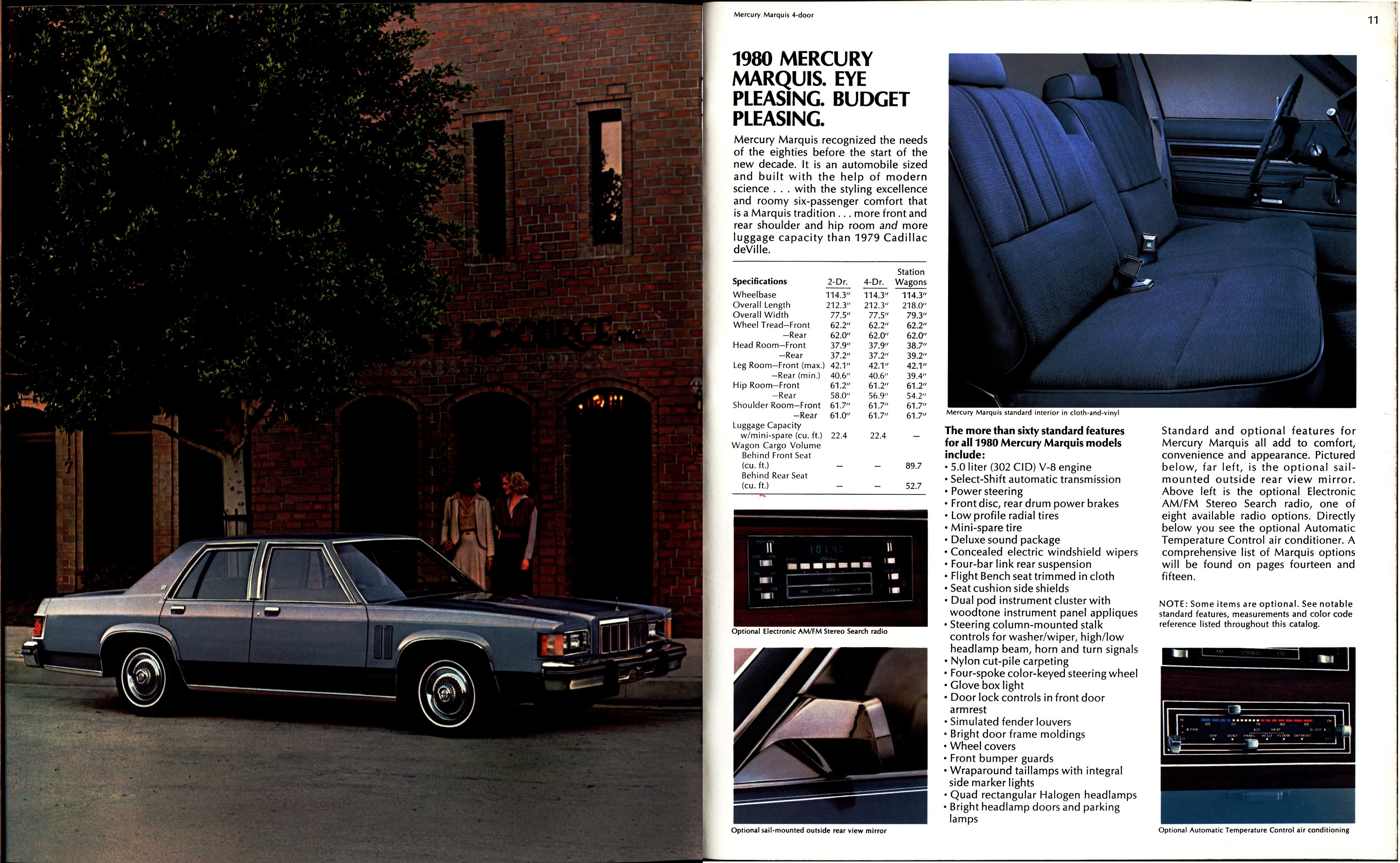 1980 Mercury Marquis Brochure (Rev) 10-11