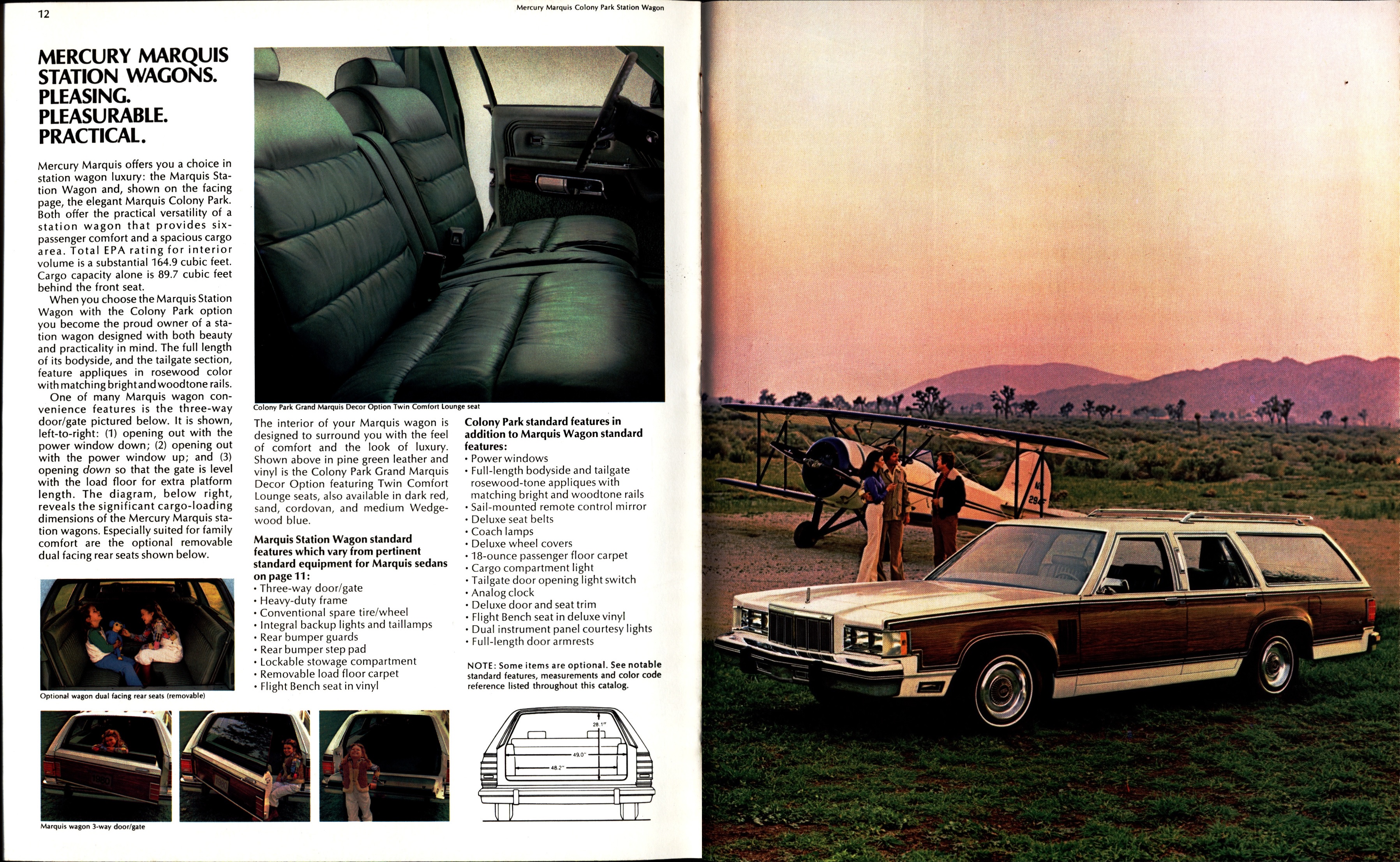 1980 Mercury Marquis Brochure (Rev) 12-13
