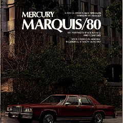 1980 Mercury Marquis 01-80 Revised 1980 Mercury Marquis 01-80 Revised