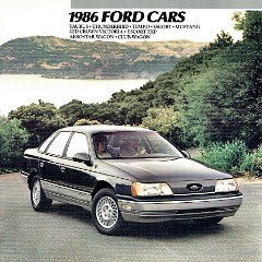 1986 Ford Cars 01-86 Revised 1986 Ford Cars 01-86 Revised
