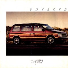 1987 Plymouth Voyager 1987 Plymouth Voyager