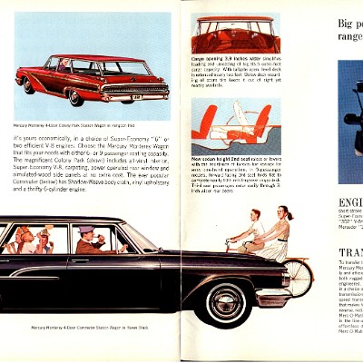 1962 Mercury Monterey Brochure Canada 18-19