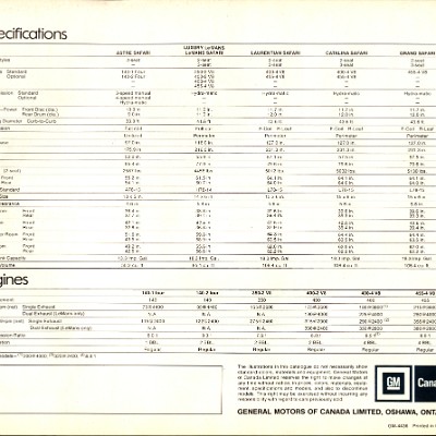 1974 Pontiac Safaris Brochure Canada 16