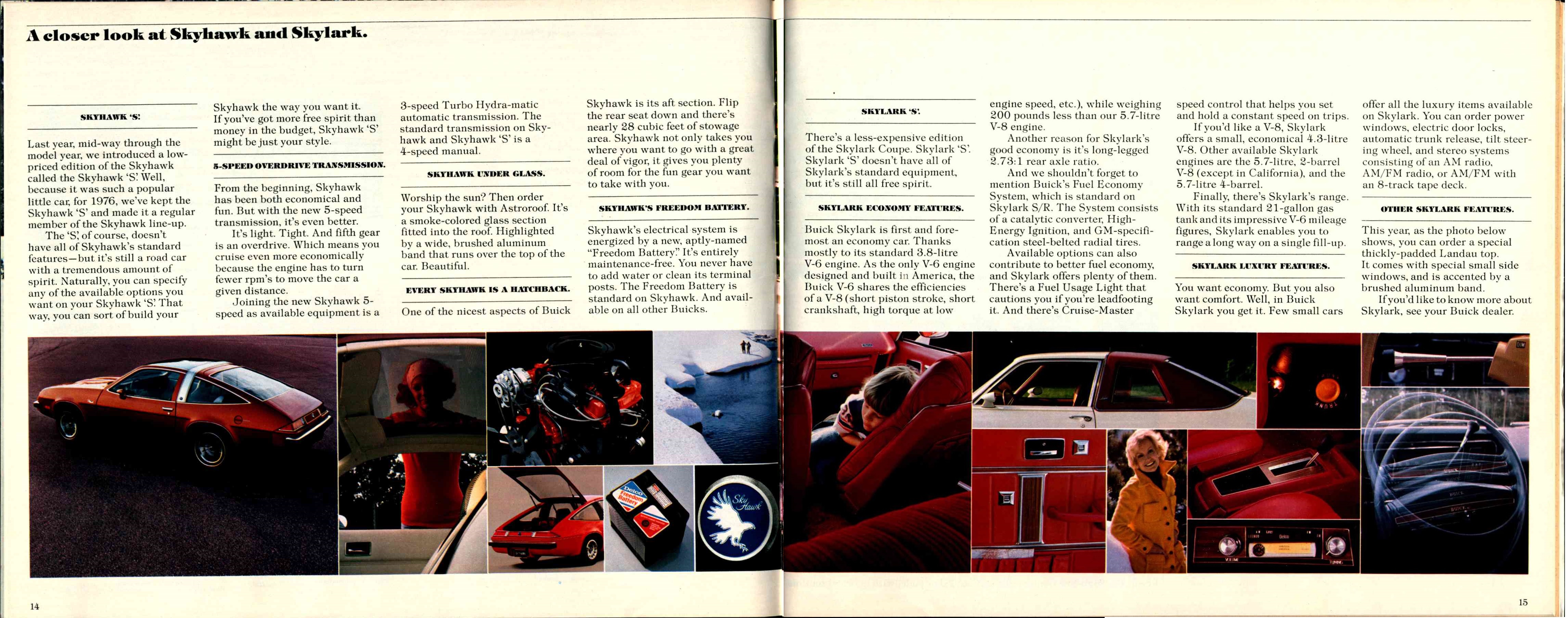 1976 Buick Full Line 14-15