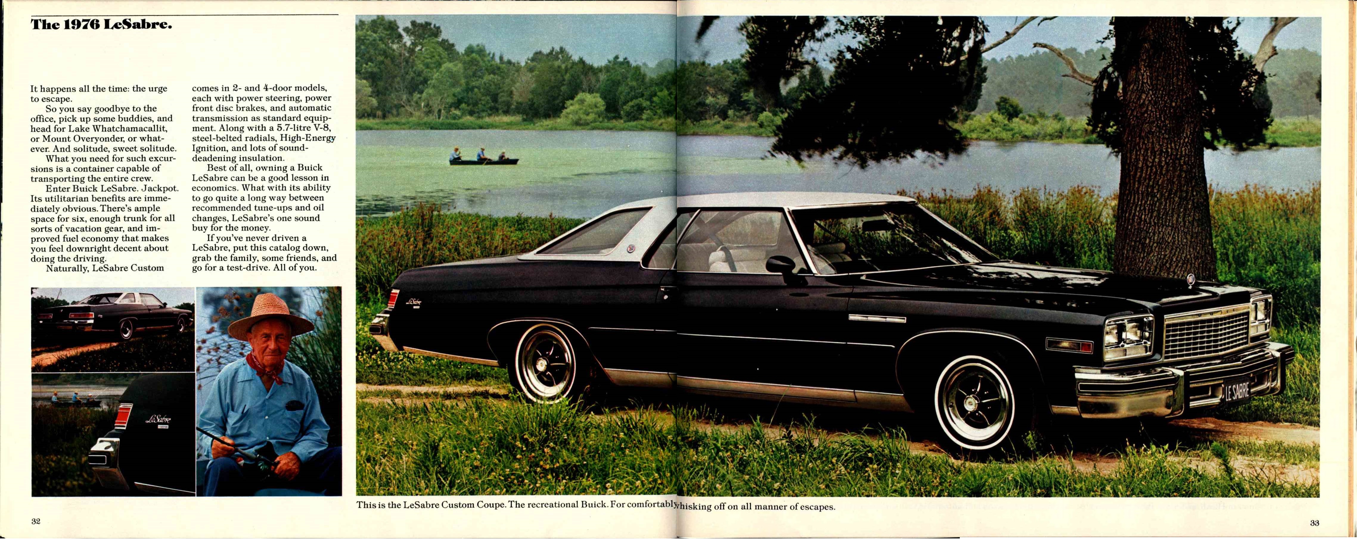 1976 Buick Full Line 32-33