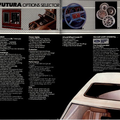 1982 Ford Fairmont Brochure Canada 14-15