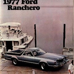 1977 Ford Ranchero Foldout - Canada