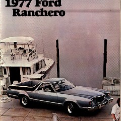 1977 Ford Ranchero Foldout - Canada